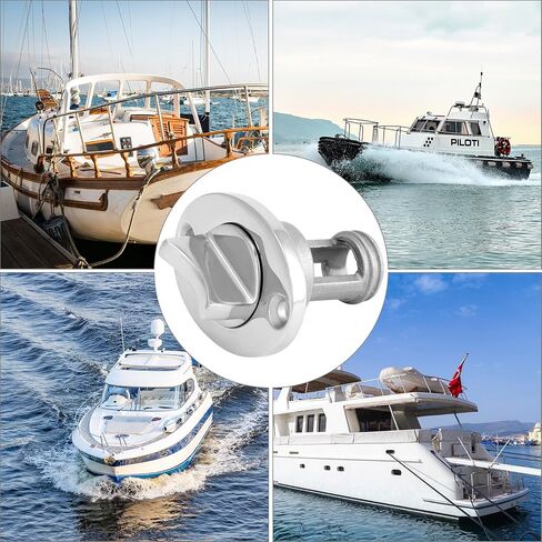 QWORK Marine Drain Plug Kit – 316 Stainless Steel 4-Pack Boat Drain Plug with Waterproof Seal Ring, Fits 1-Inch Hole, 3/4-Inch Thread, Anti-Corrosion for Bilge Drainage, Transom, Yacht, Fish Well in Saudi Arabia