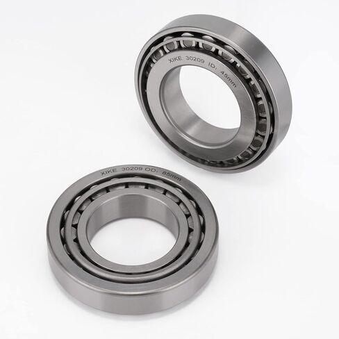 XIKE 2 Pcs 30209 Tapered Roller Bearings 45x85x20.75mm Cone and Cup Set, Fits DIY/ATV/Auto/Truck/Trailer Wheels, Transmission＆Engine, Industry/Engineering/Agriculture/Garden Machinery and Reducer. in Kuwait