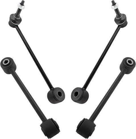 4Pcs Front & Rear Sway Bar Links Kit Stabilizer Bar Links Fit For Jeep Commander 2006-2010, For Jeep Grand Cherokee 2005 2006 2007 2008 2009 2010 (Excluding SRT & SRT8) Replace# K80861 K80468 in Saudi Arabia