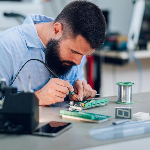 دائرة لوحة PCB من PATIKIL، 11 قطعة من لوحات لحام Perfboard النموذجية للحام DIY ولوحات دوائر المشروع الإلكترونية، لوح تجارب قابل للحام، أخضر in Saudi Arabia