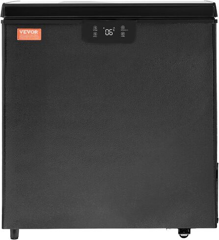 VEVOR Chest Freezer, 10 Cu.ft Compact Deep Freezer, Free Standing Top Open Door Compact Freezers with 2 Removable Baskets & Adjustable Thermostat, Energy Saving & Low Noise, White in Saudi Arabia