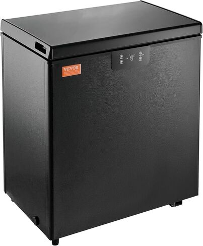 VEVOR Chest Freezer, 10 Cu.ft Compact Deep Freezer, Free Standing Top Open Door Compact Freezers with 2 Removable Baskets & Adjustable Thermostat, Energy Saving & Low Noise, White in Saudi Arabia