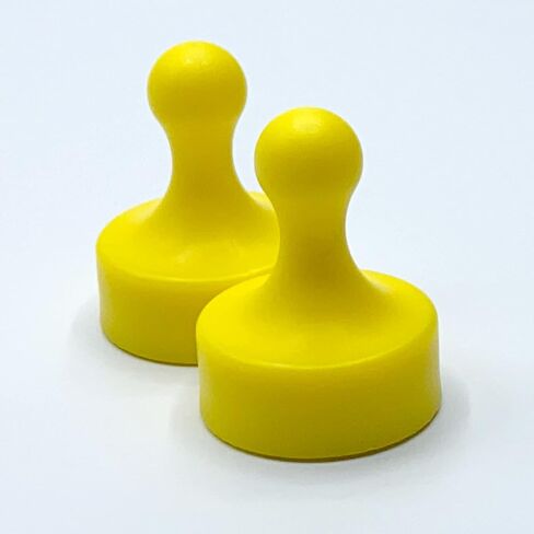 GLASSBOARD STUDIO Powerful Neodymium Magnets, Pawn-Shaped - Strong Fridge/Refrigerator and Whiteboard Magnet, Ideal for Office, Kitchen, Crafts - Rare Earth, Heavy Duty (2, Summer Mint) in Saudi Arabia