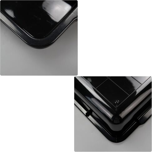 Vababa 3-Pack Plastic Commercial Bus Box, 13 L Kitchen Bus Tub in Kuwait