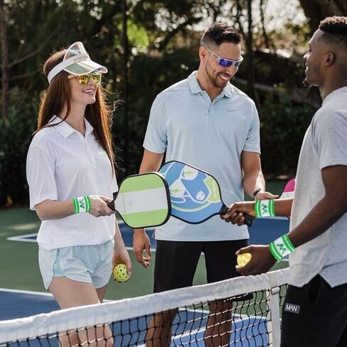 Pickleball Headband, Pickleball Golf Tennis Great Gift or for Your Sports or Team Wristband Sports Band Set Including Towel Wrist and Head Sweatbands in Saudi Arabia