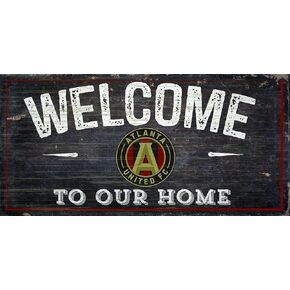 Fan Creations MLS Atlanta United Unisex Atlanta United Welcome Sign, Team Color, One Size