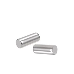20Pcs 5mm x 12mm Dowel Pin 304 Stainless Steel Wood Bunk Bed Dowel Pins Shelf Pegs Support Shelves Silver Tone