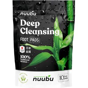 | Deep Cleansing Foot Pads | Better Sleep & Foot Care | Premium Japanese Organic Foot Pads with Ginger Powder | Cleanse, Moisturize & Energize (10 Pc)