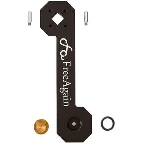 Non-Corrosive Aluminum Boat Drain Plug Wrench,Fits 1/2 inch NPT Plug,Easy to Use and Store,Includes Spare Brass Plug,Patented