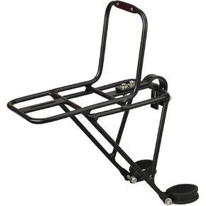 kowaku Bike Front Carrier Rack Cargo Pannier Lightweight Accessories Metal Bag Luggage Shelf Bicycle Front Rack for Cycling Riding