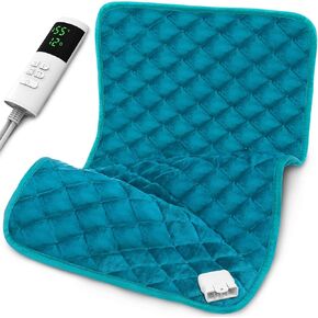 Heating Pad for Period Cramps, 12''x24'' Electric Heating Pad for Menstrual Shoulder, Neck, Back Pain Relief, Moist Heating Pad with Temperature Settings and Auto Shut Off
