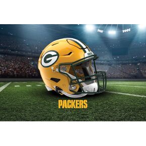 Northwest The Company NFL Green Bay Packers Washable Rug, 20" x 32", Landscape, Team Colors