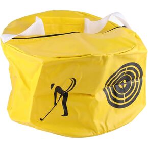 2 Colors Soft Golf Impact Bag Durable Smash Bag Golf Training Aid Waterproof Golf Impact Bag Swing Trainer for Impacting Golf Training
