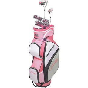 GolfGirl FWS3 Ladies Golf Clubs Set with Cart Bag, All Graphite, Right Hand