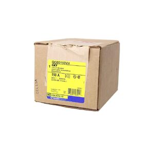Square D QOB3150VH Circuit Breaker,150A,Bolt On,120/240V,3P