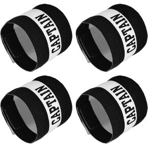 YOKIVE Captain Armband, Nylon Protective Arm Badge, Adjustable Flexibility, Great for Team Training Competitions