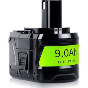 CaliHutt 【Upgrade】 18V 6.0Ah Replacement Battery for Ryobi ONE+ Plus 18V Battery High Capacity 18V Lithium-Ion Battery P102 P104 P105 P106 P108 P107 P109 for Cordless Power Tools…