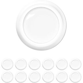 5/6 Inch LED Disk Lights Flush Mount Ceiling Light Fixtures Recessed 5000K Day Light, Dimmable Low Profile Retrofit Recessed Lighting 14.8W, 1000LM, CRI90+, Energy Star & FCC Listed, 12 Pack