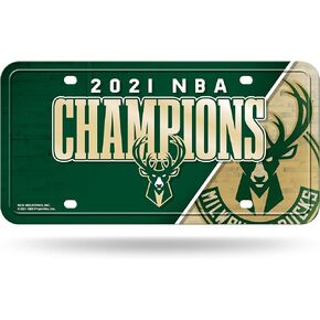 Rico Industries NBA Unisex-Adult Metal License Plate Tag