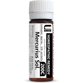 Mercurius Solubilis 200C Homeopathic Remedy, 270 Pellets in Saudi Arabia