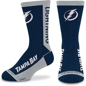 جورب طاقم NHL MVP للأطفال من الجنسين من أجل Bare Feet
