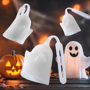 ROCKBROS Bike Tail Light Halloween Ghost Lights Led Rechargeable Rear Bike Light Bike Lights for Night Ride Red