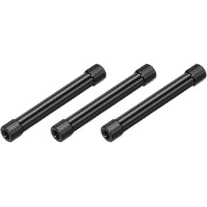 MECCANIXITY Hex Aluminium Standoff Column Spacer,Standoffs Hexagonal Spacers M3x60mm,Spacers Assortment Kit for RC Airplane,FPV Quadcopter,CNC,Red,Pack of 3