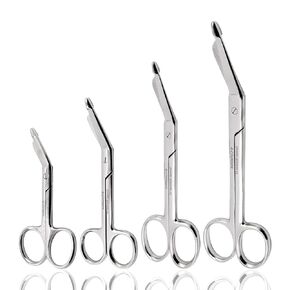 Cynamed Set of 4 Lister Bandage Scissors with Multicolor/Rainbow Titanium Coating - Perfect for EMT, Paramedics, First Aid, Responders, Doctors, Nurses, Students and More