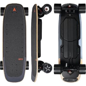 MEEPO MINI3S Electric Skateboard with Remote, 28 MPH Top Speed, 17 Miles Range, 330 Pounds Max Load, Maple Cruiser for Adults and Teens, Mini 3S