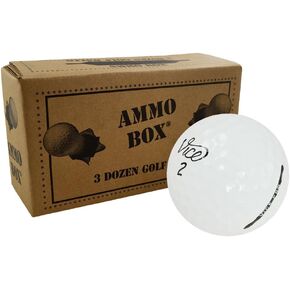 Vice Assorted Near Mint Used Recycled Golf Balls3-Dozen White