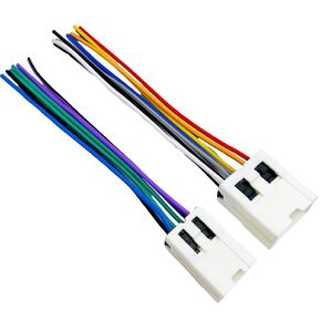 WildTundra Radio Wiring Harness with Antenna Adapter, Car Wire Harness CD Player Stereo Receiver Wire Adaptor Connector for Select Infiniti, Nissan, Subaru Without OE Nav