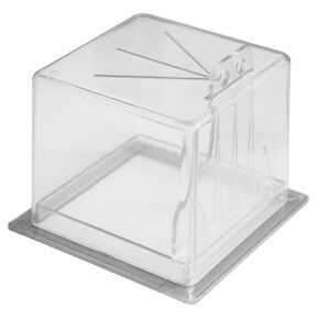 7282 Electrical Panel Lockout Square Large Box, Clear