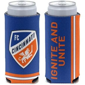 MLS FC Cincinnati Slim Can Cooler, Team Colors, One Size