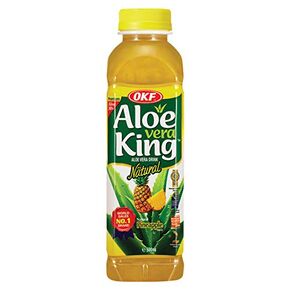 OKF Farmer's Aloe Vera Drink, Coco, 16.9 Fluid Ounce (Pack of 12)