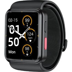 HISLON Smart Blood Pressure Monitor Watch with Inflatable Cuff- Accurate Health Tracking, Wrist BP Monitor, Blood Oxygen Monitoring and Heart Rate, Long Battery Life, Compatible with iOS and Android