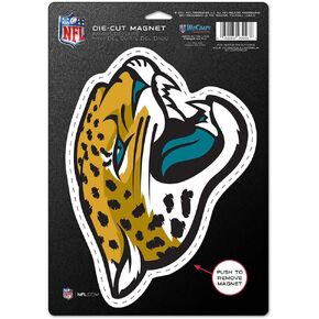 WinCraft Jacksonville Jaguars 6" x 9" Car Magnet