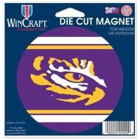 LSU Tigers EYE Die Cut Magnet 4.5" x 6"