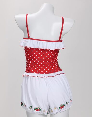 بدلة سباحة نسائية من قطعة واحدة من Strawberry Shortcake، بدلة استحمام حمراء لطيفة، مقاس متوسط in Kuwait