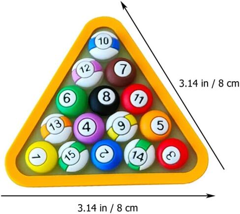 مجموعتان من ألعاب تزيين الكيك لعيد الميلاد، كب كيك صغير، بلياردو صغير، كرة بلياردو، طاولة بلياردو، كعكة علوية، منمنمات صغيرة على طراز البلياردو، تزيين من المطاط الناعم، رجل الحلوى الكروية in Kuwait