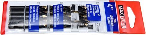 MAXTOOL No.31 2 قطعة مثاقب بطول Jobber متطابقة قطر 0.120 بوصة HSS M2 لقم ثقب ملتوي سلك قياس مثقاب ساق مستقيمة مرقمة؛ JBN02H10R31P2 in Saudi Arabia