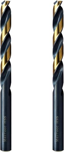 MAXTOOL No.31 2 قطعة مثاقب بطول Jobber متطابقة قطر 0.120 بوصة HSS M2 لقم ثقب ملتوي سلك قياس مثقاب ساق مستقيمة مرقمة؛ JBN02H10R31P2 in Saudi Arabia