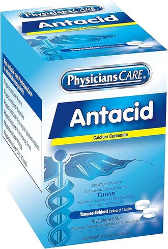 First Aid Only 90110 PhysiciansCare Antacid, 125x2/box in Saudi Arabia