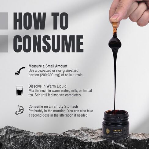 Pure Himalayan Shilajit Resin High Potency for Men & Women|75 Servings|Energy Boost & Immune Support, 85+ Trace Minerals, 75%+ Fulvic Acid, 30g in Saudi Arabia