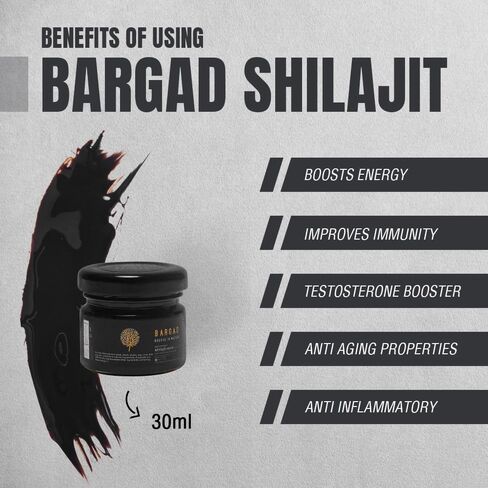 Pure Himalayan Shilajit Resin High Potency for Men & Women|75 Servings|Energy Boost & Immune Support, 85+ Trace Minerals, 75%+ Fulvic Acid, 30g in Saudi Arabia