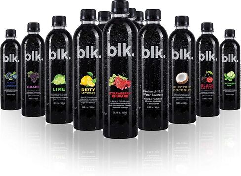 blk. مجموعة فولفيك ريميكس متنوعة 12 عبوة من راوند الفراولة، عصير الليمون القذر، التوت الأسود والتوت الأزرق، جوز الهند الكهربائي، العنب، الليمون الحامض، الخيار والنعناع والكرز الأسود والمياه المعدنية السوداء in Saudi Arabia