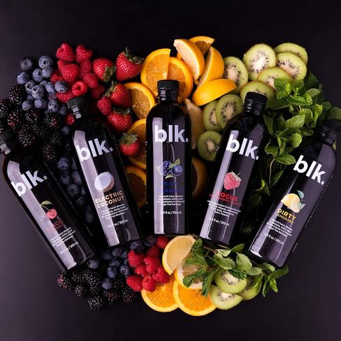 blk. مجموعة فولفيك ريميكس متنوعة 12 عبوة من راوند الفراولة، عصير الليمون القذر، التوت الأسود والتوت الأزرق، جوز الهند الكهربائي، العنب، الليمون الحامض، الخيار والنعناع والكرز الأسود والمياه المعدنية السوداء in Saudi Arabia