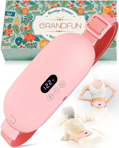 Stocking Stuffers for Women Portable Heating Pad for Period Cramps Cordless Electric Menstrual Heating Pad for Cramp Relief Travel Idea Christmas Gifts for Women Her Mom Teens Girls Mother Girlfriend in Saudi Arabia
