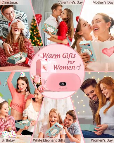 Stocking Stuffers for Women Portable Heating Pad for Period Cramps Cordless Electric Menstrual Heating Pad for Cramp Relief Travel Idea Christmas Gifts for Women Her Mom Teens Girls Mother Girlfriend in Saudi Arabia