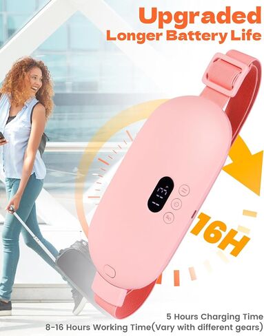 Stocking Stuffers for Women Portable Heating Pad for Period Cramps Cordless Electric Menstrual Heating Pad for Cramp Relief Travel Idea Christmas Gifts for Women Her Mom Teens Girls Mother Girlfriend in Saudi Arabia