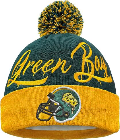 Football Team Logo Hats Winter Knit Cuffed Stylish Beanie Knit Cap Sport Hats 2024 Fashion Toque Cap in Saudi Arabia